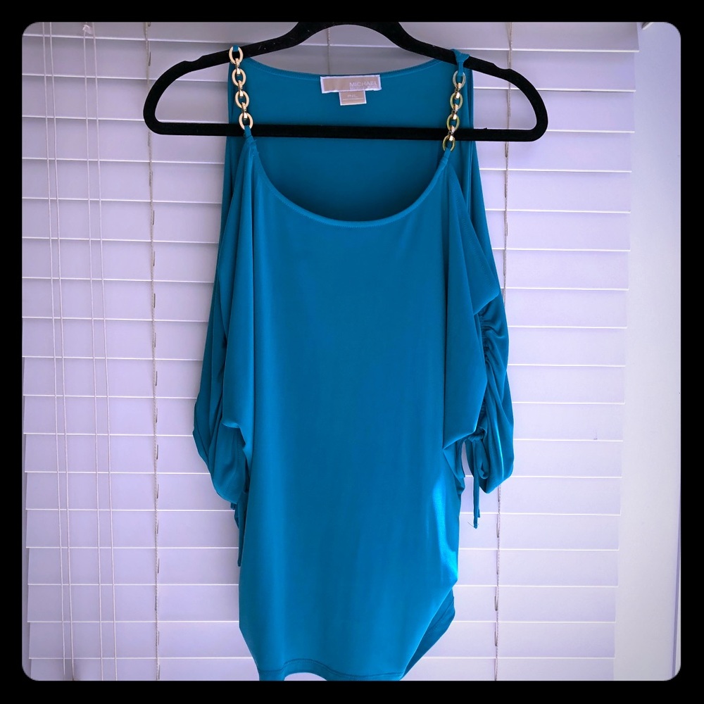 Michael Kors Cold Shoulder Top PL